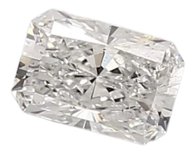 0.68 Carat F SI1 Radiant Lab Diamond