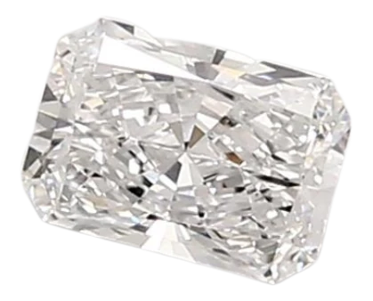0.7 Carat D VS1 Radiant Lab Diamond