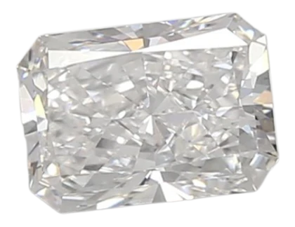 0.7 Carat D VVS2 Radiant Lab Diamond