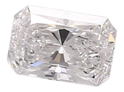 0.71 Carat D VS1 Radiant Lab Diamond