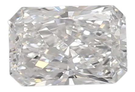 0.71 Carat D VS1 Radiant Lab Diamond