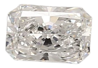 0.71 Carat D VVS1 Radiant Lab Diamond