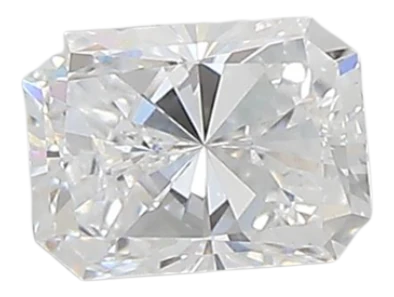 0.71 Carat D VVS1 Radiant Lab Diamond