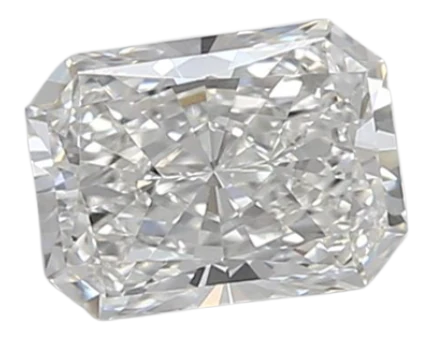 0.71 Carat E VVS1 Radiant Lab Diamond