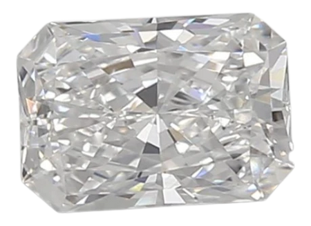 0.71 Carat E VVS1 Radiant Lab Diamond