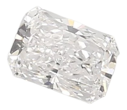 0.71 Carat D VVS2 Radiant Lab Diamond