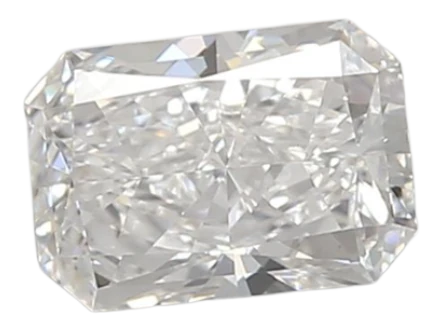 0.71 Carat E VVS2 Radiant Lab Diamond