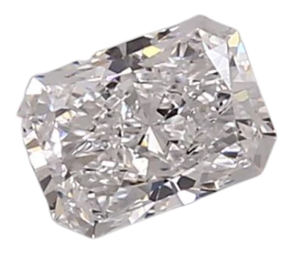 0.72 Carat D VS1 Radiant Lab Diamond