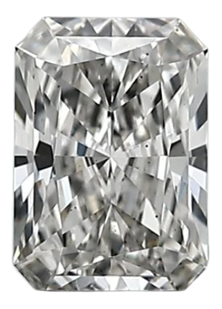 0.72 Carat H VS2 Radiant Lab Diamond