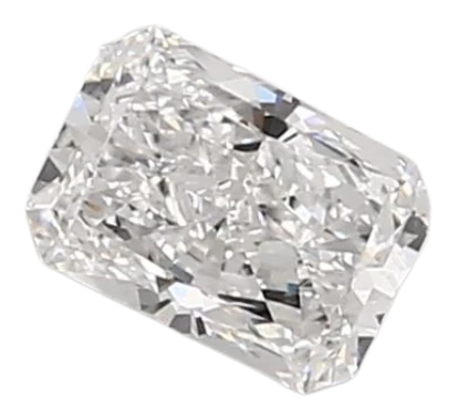 0.72 Carat D VVS2 Radiant Lab Diamond