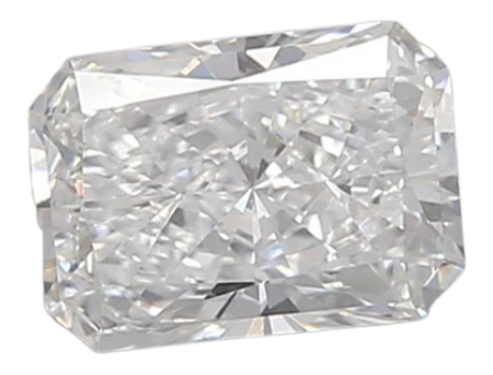 0.72 Carat D VVS2 Radiant Lab Diamond