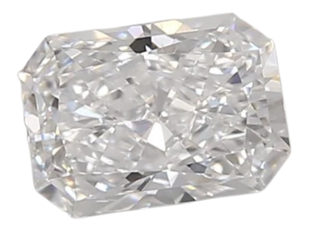 0.72 Carat D VVS2 Radiant Lab Diamond