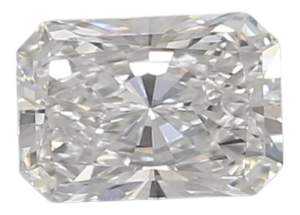 0.72 Carat D VVS2 Radiant Lab Diamond