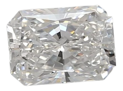 0.72 Carat E VVS2 Radiant Lab Diamond