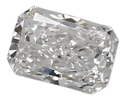 0.72 Carat F VVS2 Radiant Lab Diamond