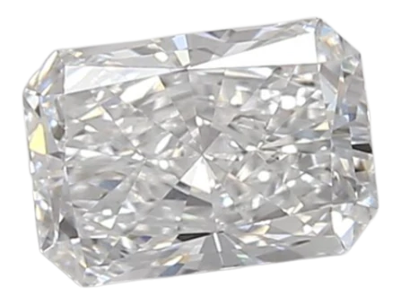 0.73 Carat D VS1 Radiant Lab Diamond