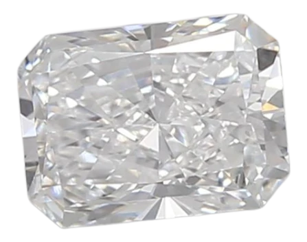 0.73 Carat D VVS2 Radiant Lab Diamond