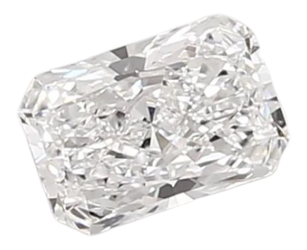 0.73 Carat D VVS2 Radiant Lab Diamond