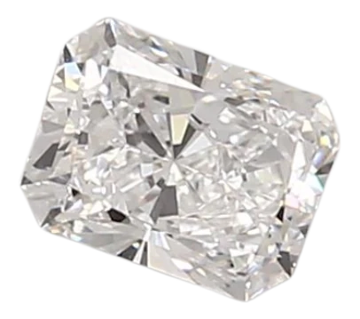0.73 Carat D VVS2 Radiant Lab Diamond