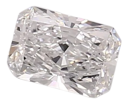 0.73 Carat E VVS2 Radiant Lab Diamond