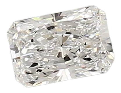 0.74 Carat D VS1 Radiant Lab Diamond