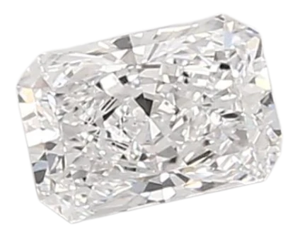 0.74 Carat D VS1 Radiant Lab Diamond
