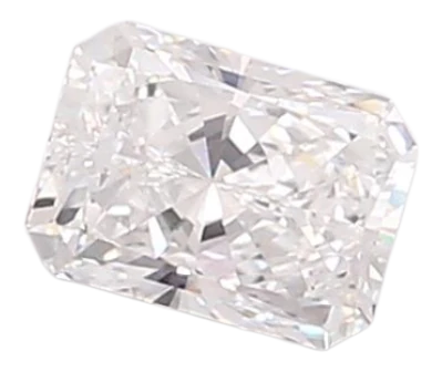 0.74 Carat D VVS2 Radiant Lab Diamond
