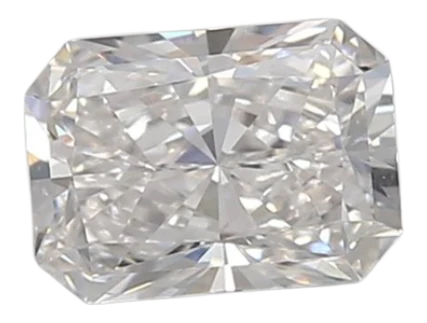 0.74 Carat E VVS2 Radiant Lab Diamond