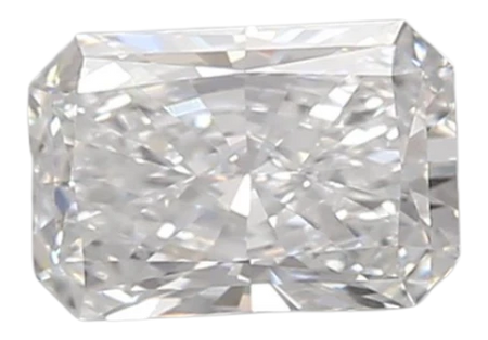 0.74 Carat E VVS2 Radiant Lab Diamond