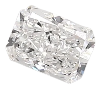 0.75 Carat D VVS1 Radiant Lab Diamond