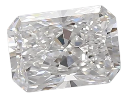 0.75 Carat D VVS1 Radiant Lab Diamond