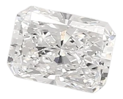 0.75 Carat D VVS2 Radiant Lab Diamond