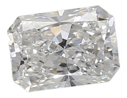 0.75 Carat E VVS2 Radiant Lab Diamond
