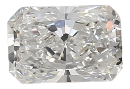 0.75 Carat E VVS2 Radiant Lab Diamond