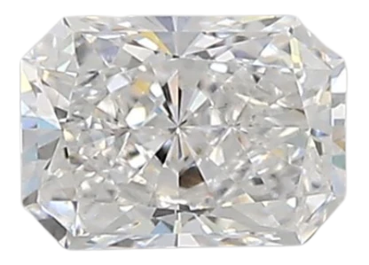 0.76 Carat D VS1 Radiant Lab Diamond