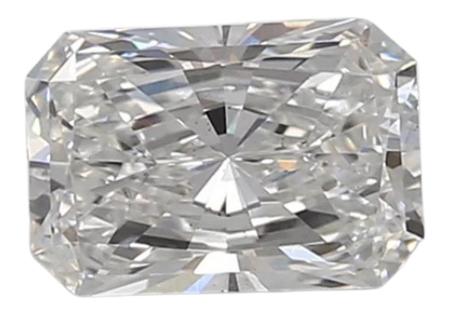 0.76 Carat D VS2 Radiant Lab Diamond