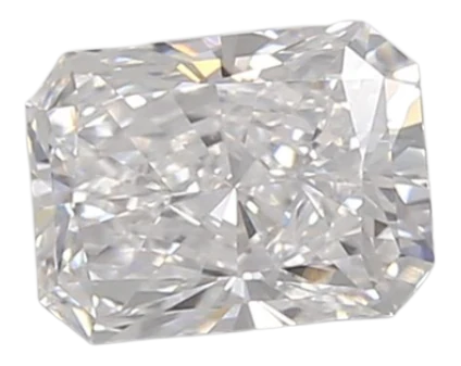 0.76 Carat D VVS1 Radiant Lab Diamond