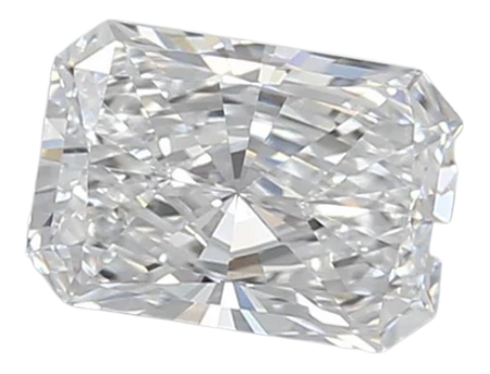 0.76 Carat D VVS1 Radiant Lab Diamond
