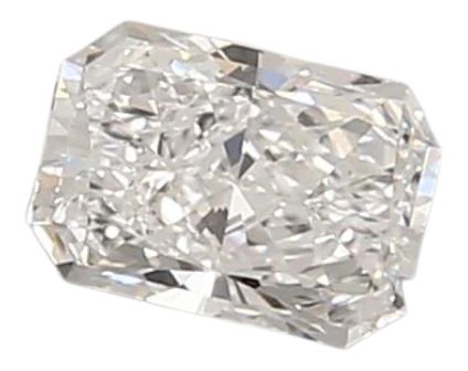 0.76 Carat D VVS2 Radiant Lab Diamond