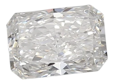 0.76 Carat E VVS2 Radiant Lab Diamond