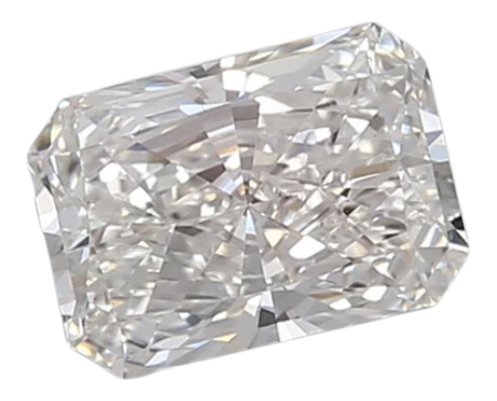 0.77 Carat E VVS1 Radiant Lab Diamond