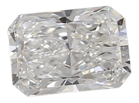 0.77 Carat D VVS2 Radiant Lab Diamond