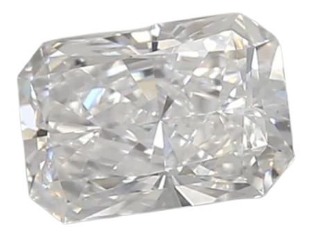0.77 Carat D VVS2 Radiant Lab Diamond
