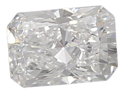 0.78 Carat E VS1 Radiant Lab Diamond