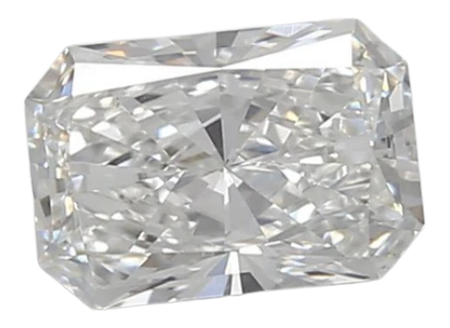 0.78 Carat F VS1 Radiant Lab Diamond