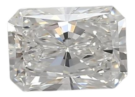 0.78 Carat E VVS1 Radiant Lab Diamond