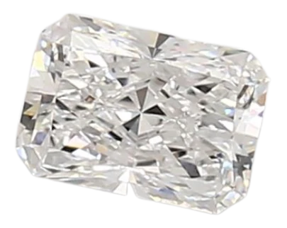 0.78 Carat D VVS2 Radiant Lab Diamond