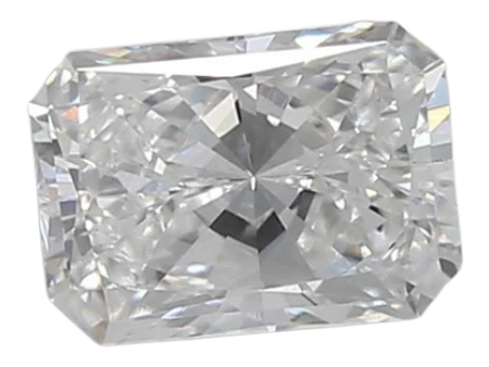 0.78 Carat D VVS2 Radiant Lab Diamond