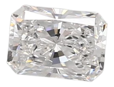 0.79 Carat D VS1 Radiant Lab Diamond
