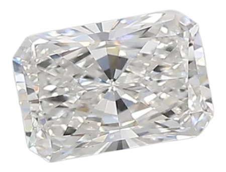 0.79 Carat D VS1 Radiant Lab Diamond